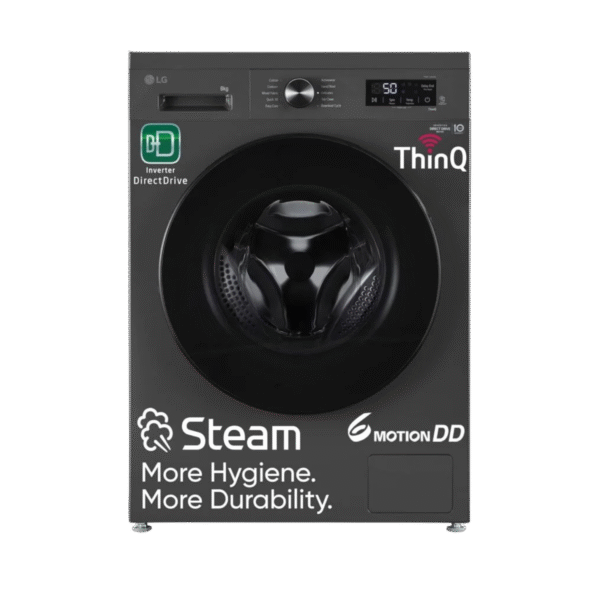 LG 8 Kg, 5 Star, Wi-Fi, Direct Drive Technology, Steam Wash