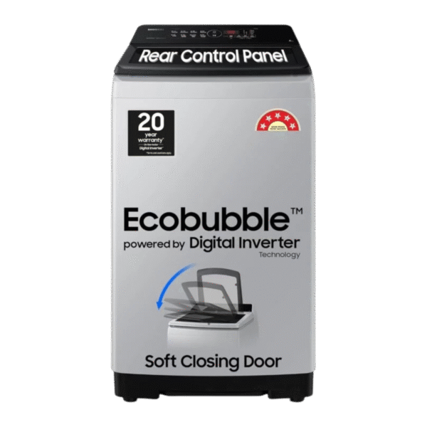 Samsung 8 kg, 5 star, Eco Bubble Tech, Digital Inverter Motor